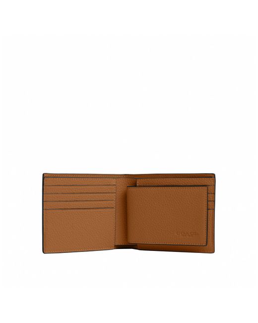 COACH Brieftasche in Brown für Herren