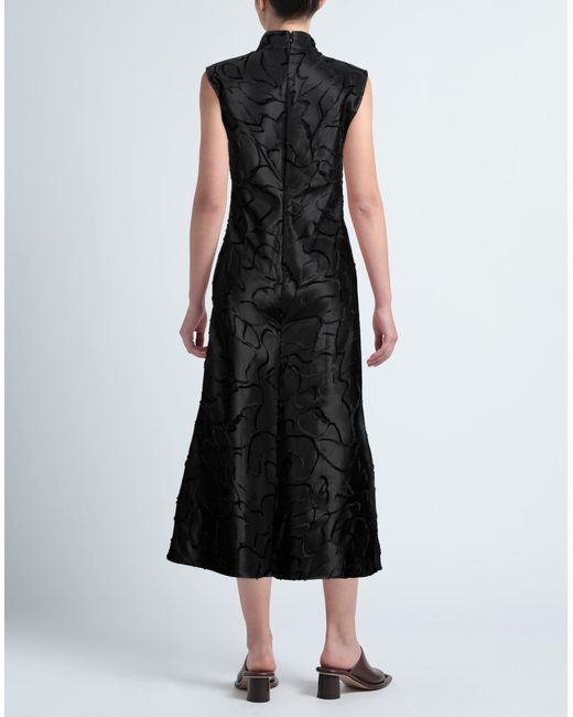 Stine Goya Black Midi-Kleid