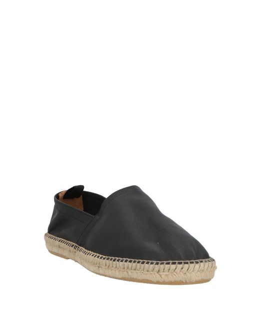 Lardini Black Espadrilles Leather for men