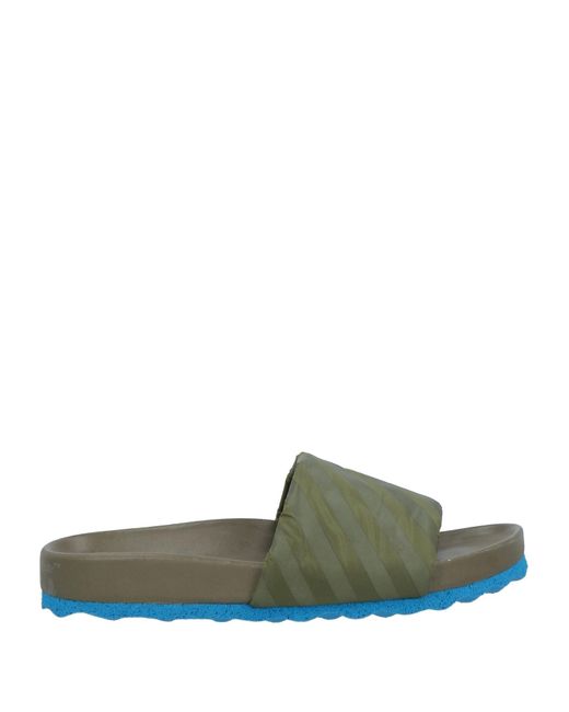 Off-White c/o Virgil Abloh Green Sandals for men