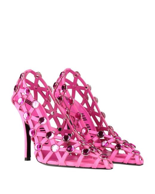 The Attico Pink Pumps