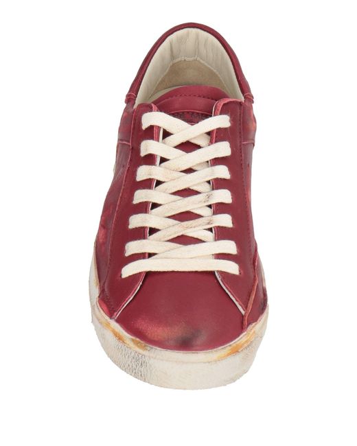 Philippe Model Red Trainers for men