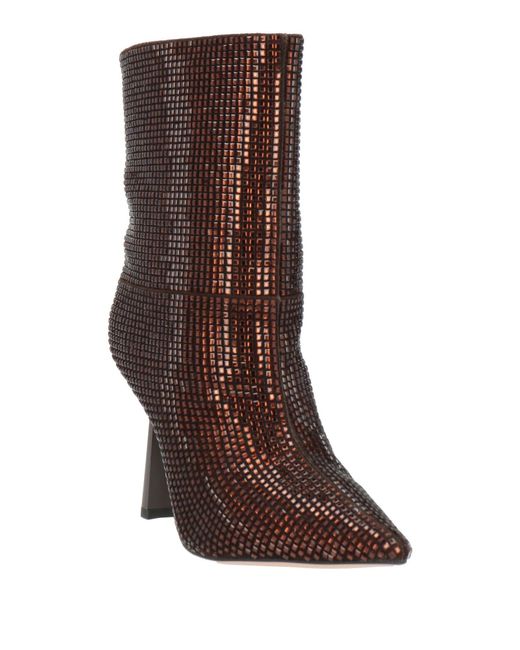 Lola Cruz Brown Ankle Boots