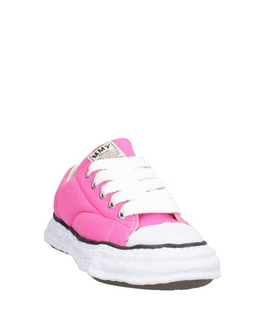 Maison Mihara Yasuhiro Pink Trainers for men