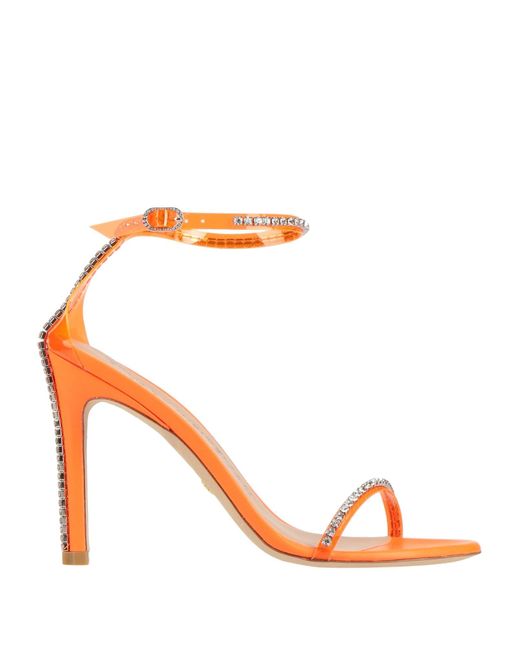 Stuart Weitzman Orange Sandale