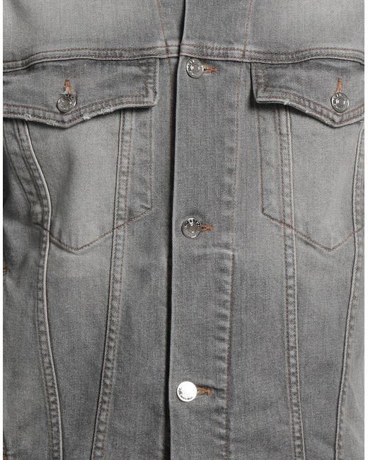 Iceberg Jeansjacke/-mantel in Gray für Herren