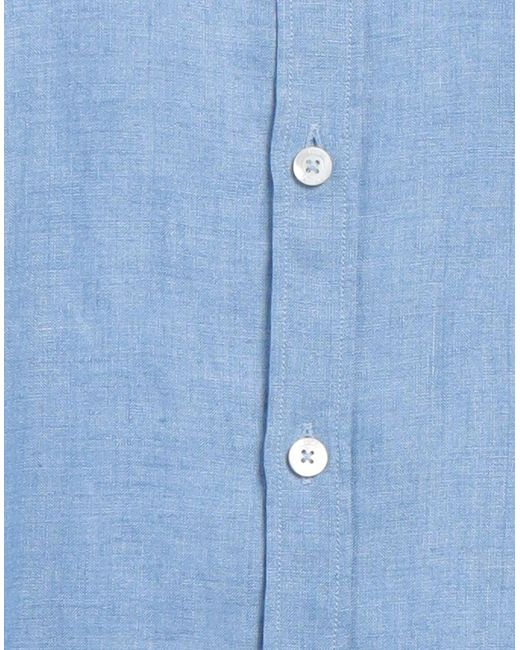Chemise Canali pour homme en coloris Blue