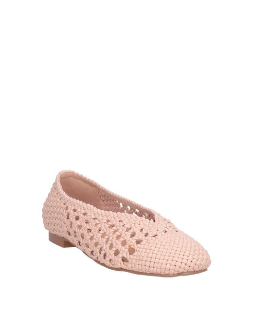 Bibi Lou Pink Ballet Flats