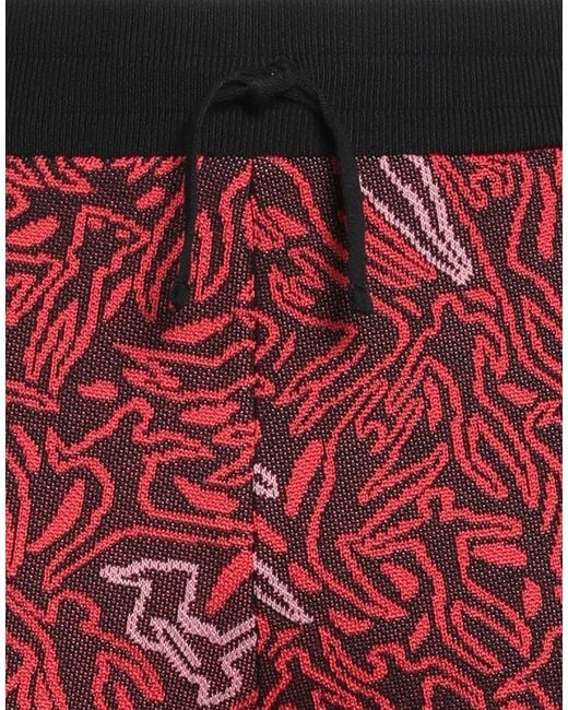 Missoni Red Missoni Pants Polyester, Cotton for men