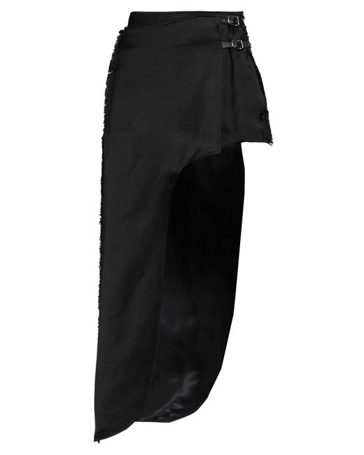 DURAZZI MILANO Black Mini Skirt