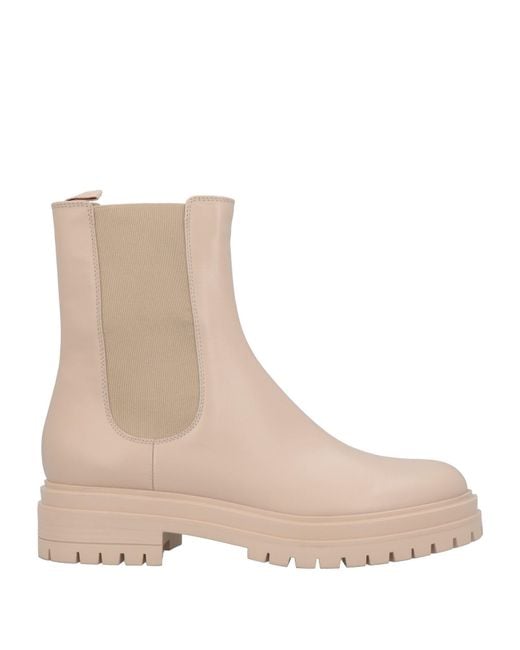 Gianvito Rossi Natural Ankle Boots