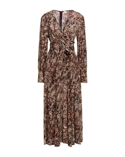 Ottod'Ame Brown Maxi Dress