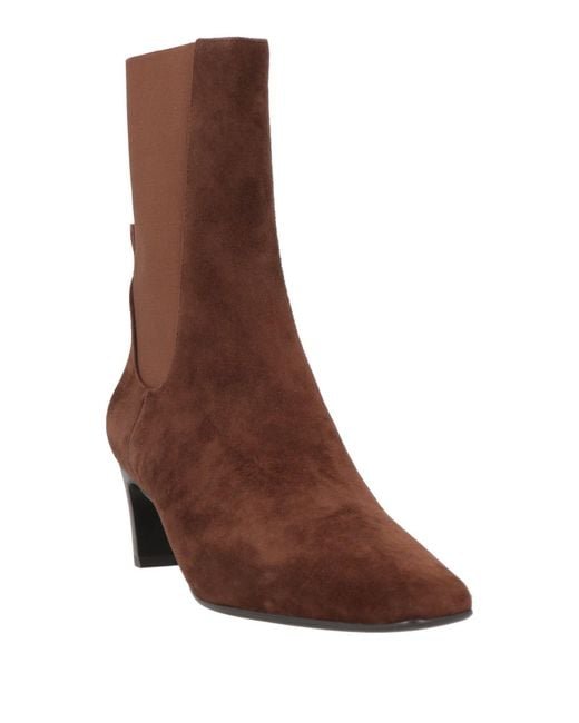 Lola Cruz Brown Ankle Boots