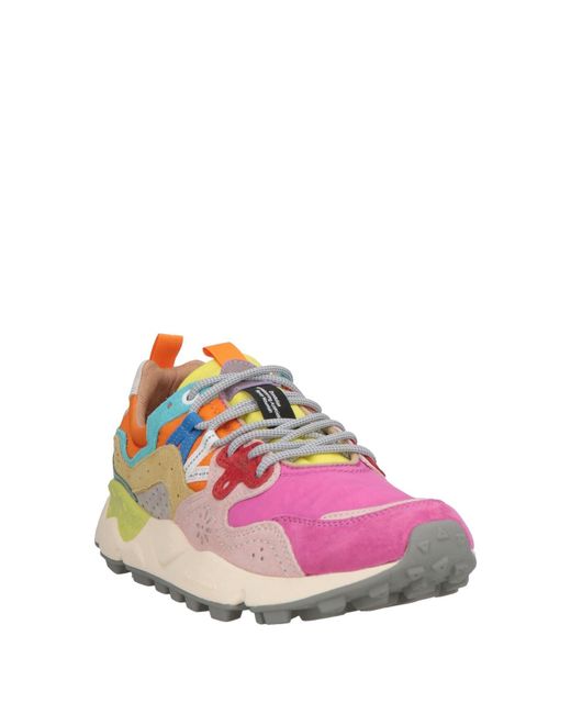 Flower Mountain Pink Trainers