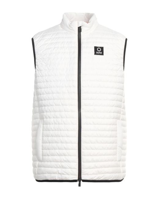 Chompa sin mangas Suns Boards de hombre de color White