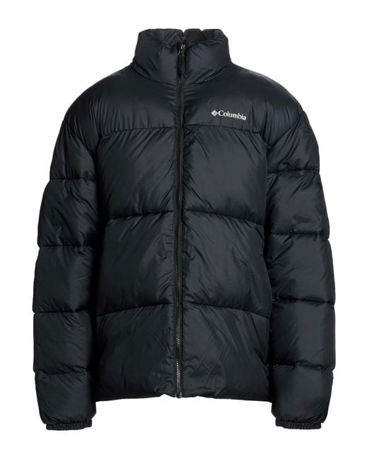 Columbia Black Puffer Polyester for men