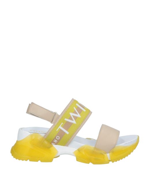 Twin Set Yellow Sandals