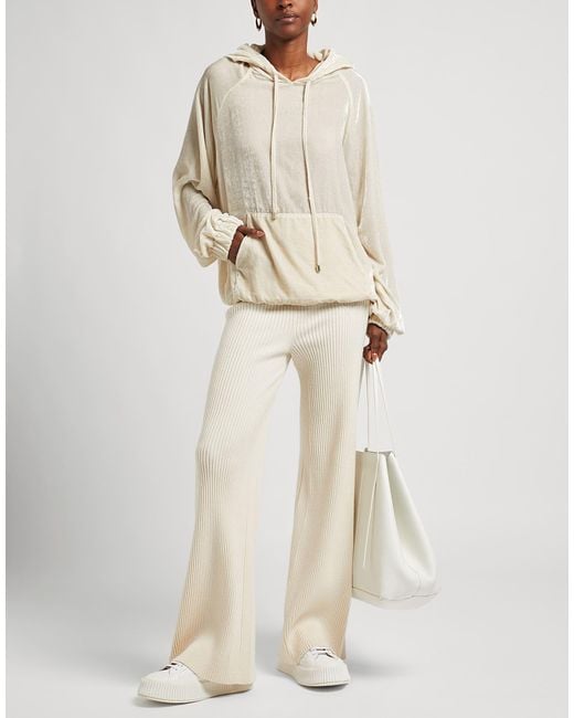 Semicouture White Sweatshirt