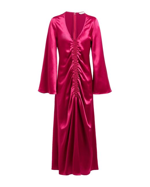 Vestido Largo By Malene Birger de color Red