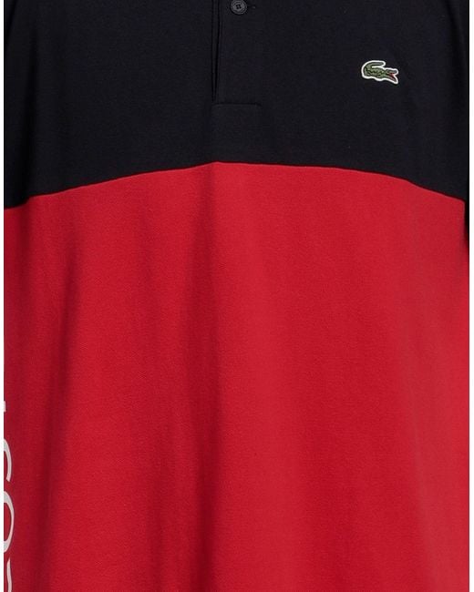 Lacoste Red Polo Shirt for men
