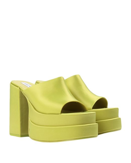 Steve Madden Yellow Sandals