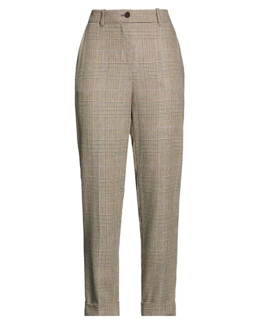 P.A.R.O.S.H. Gray P.A.R.O..H. Pants Viscose, Wool