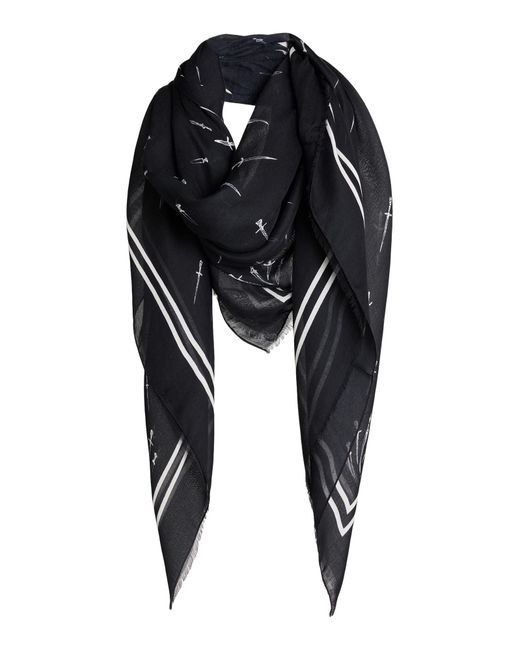 Bufanda Rag & Bone de color Black