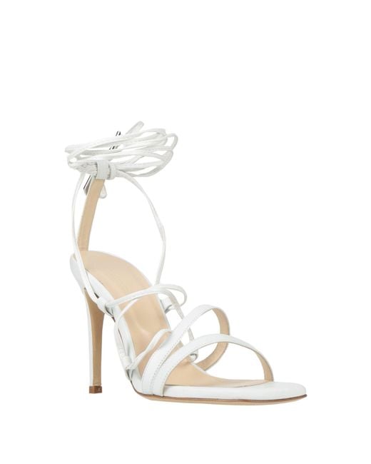 P.A.R.O.S.H. White Sandals