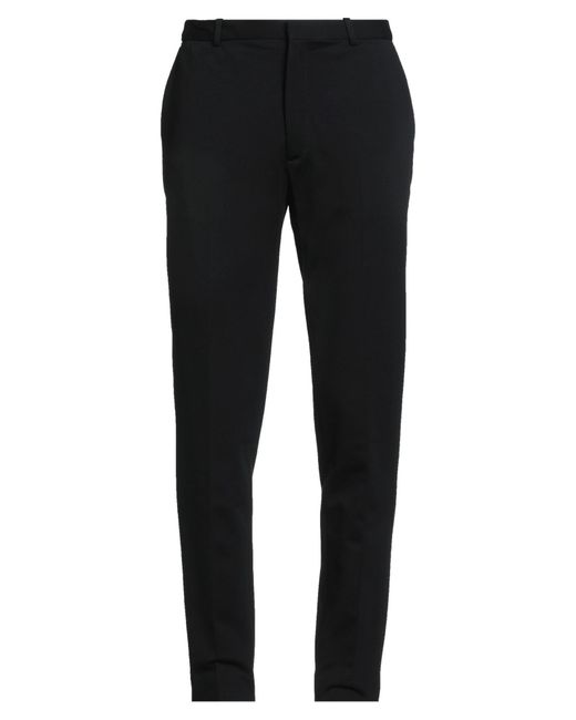 Circolo 1901 Black Pants Cotton, Elastane for men