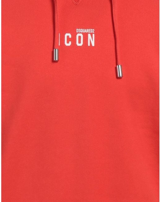 DSquared² Red Sweatshirt for men