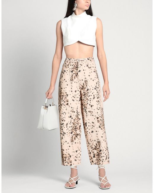 Please Natural Pants Cotton