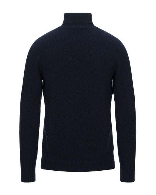 Drumohr Blue Turtleneck for men