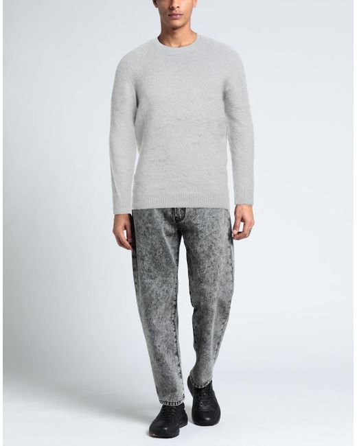 Roberto Collina Gray Jumper for men