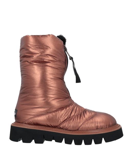 Botines de caña alta Elena Iachi de color Brown