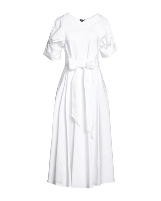 Aspesi White Midi Dress