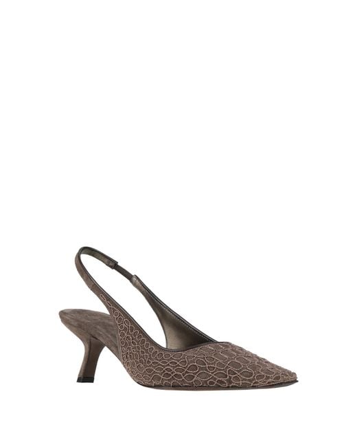 Brunello Cucinelli Green Pumps