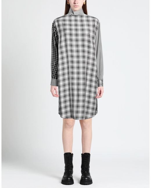 Aspesi Gray Midi Dress