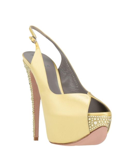 Gina Metallic Sandals