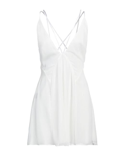 FELEPPA White Mini Dress Polyester