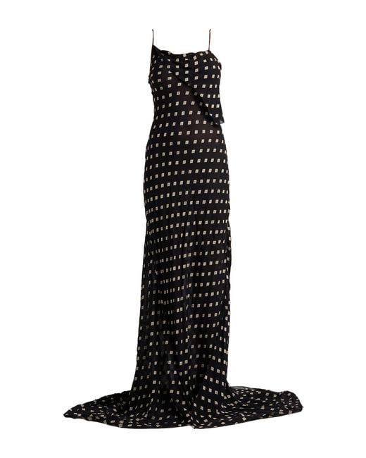 Ann Demeulemeester Black Maxi-Kleid
