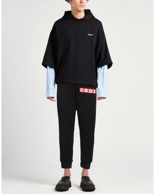 DSquared² Black Pants Cotton, Elastane for men