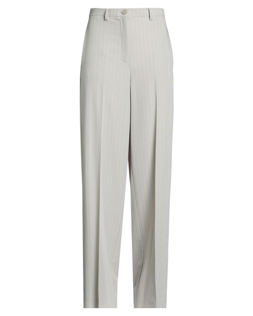 Patrizia Pepe White Pants Polyester, Viscose, Elastane