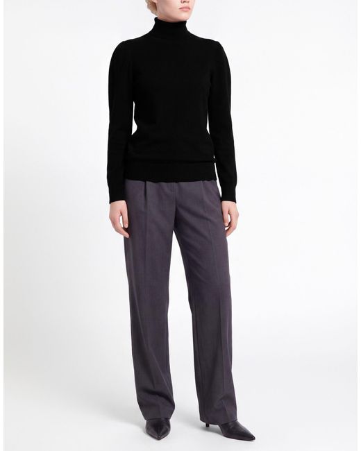 Gran Sasso Black Turtleneck