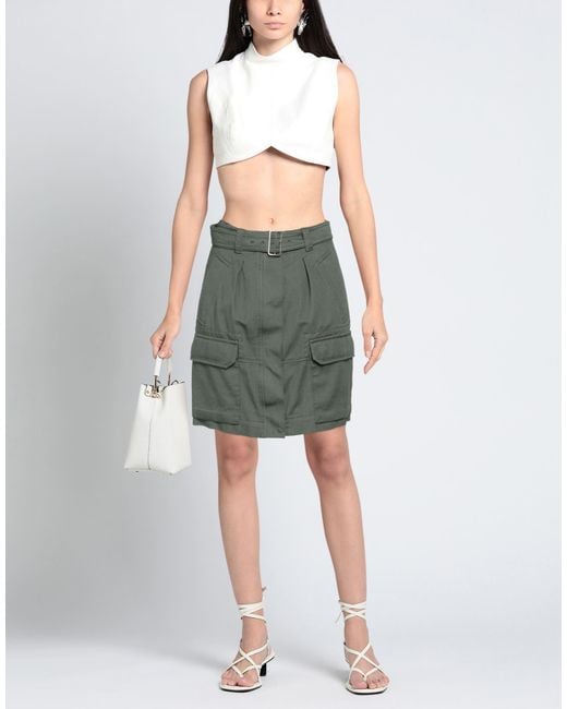 Weekend by Maxmara Green Mini Skirt