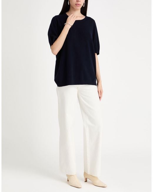 Xandres Blue Sweater Wool