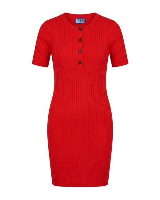 LHD Red Mini Dress