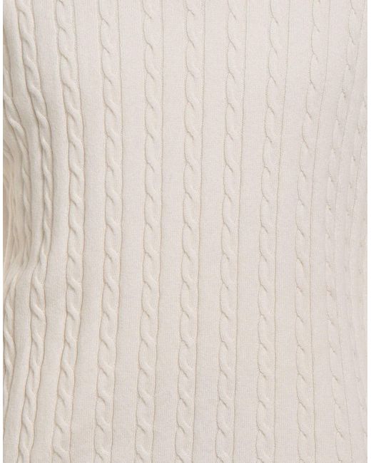Luigi Borrelli Napoli White Turtleneck for men