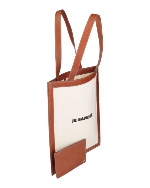 Jil Sander White Shoulder Bag for men