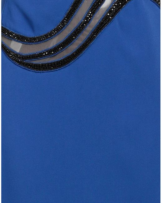 David Koma Blue Midi Dress