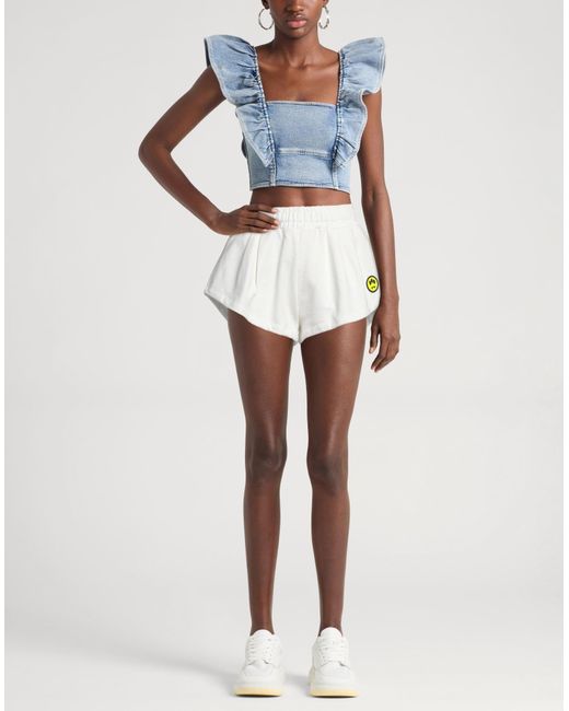 Barrow White Shorts & Bermuda Shorts
